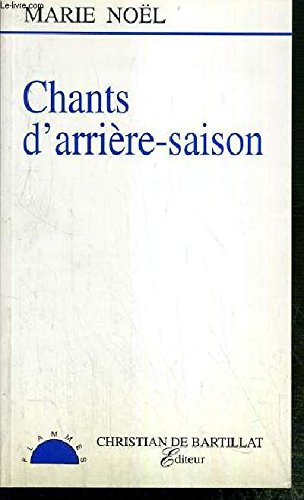 Chants d'arrière-saison