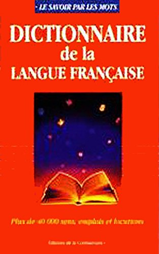 dictionnaire de la langue française