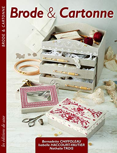Brode & cartonne : cartonnage et point de croix
