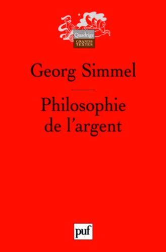 Philosophie de l'argent