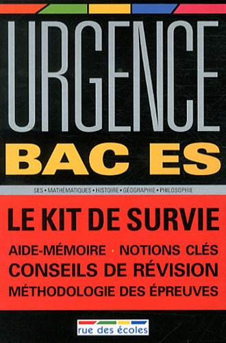 Urgence bac ES : le kit de survie