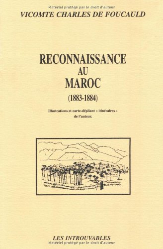 Reconnaissance au Maroc : 1883-1884
