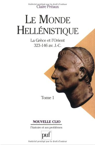 Le monde hellénistique : la Grèce et l'Orient de la mort d'Alexandre à la conquête romaine de la Grè