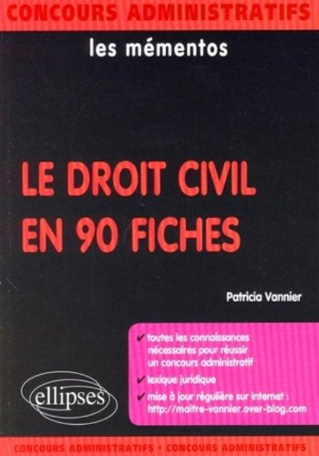 Le droit civil en 90 fiches