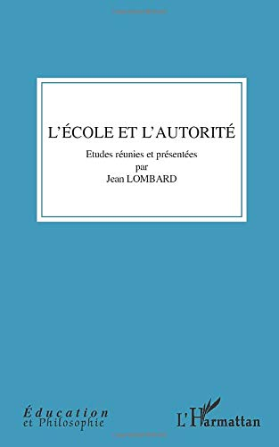 L'école et l'autorité