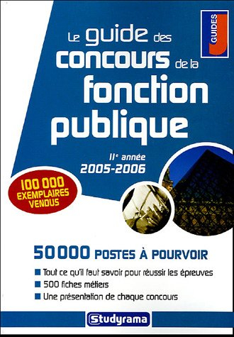 le guide des concours de la fonction publique