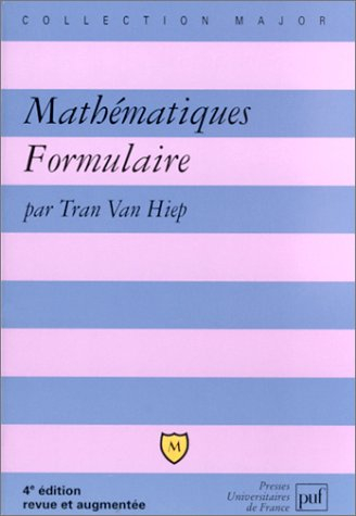 mathématiques : formulaire