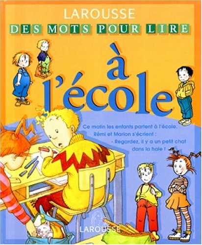 A l'école