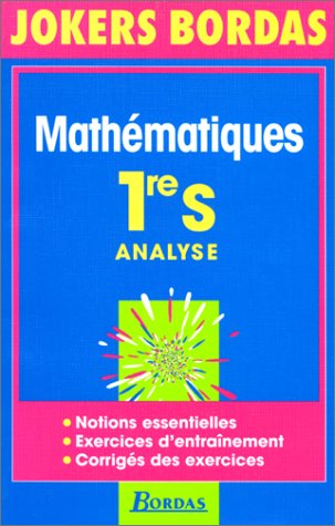 Mathématiques 1ere S analyse
