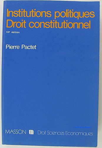 institutions politiques, droit constitutionnel
