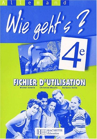 wie geht's ? allemand, 4e (fiches)
