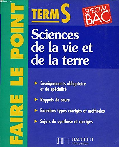 Sciences de la vie, terminale S