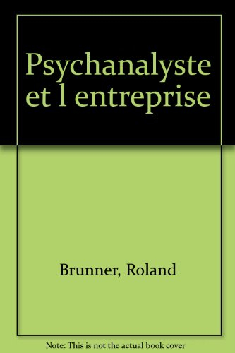 Le psychanalyste et l'entreprise