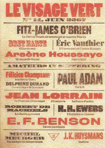Visage vert (Le), n° 14. Amateurs in suffering