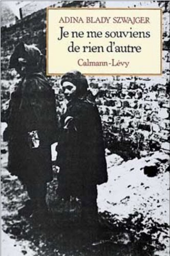 Je ne me souviens de rien d'autre