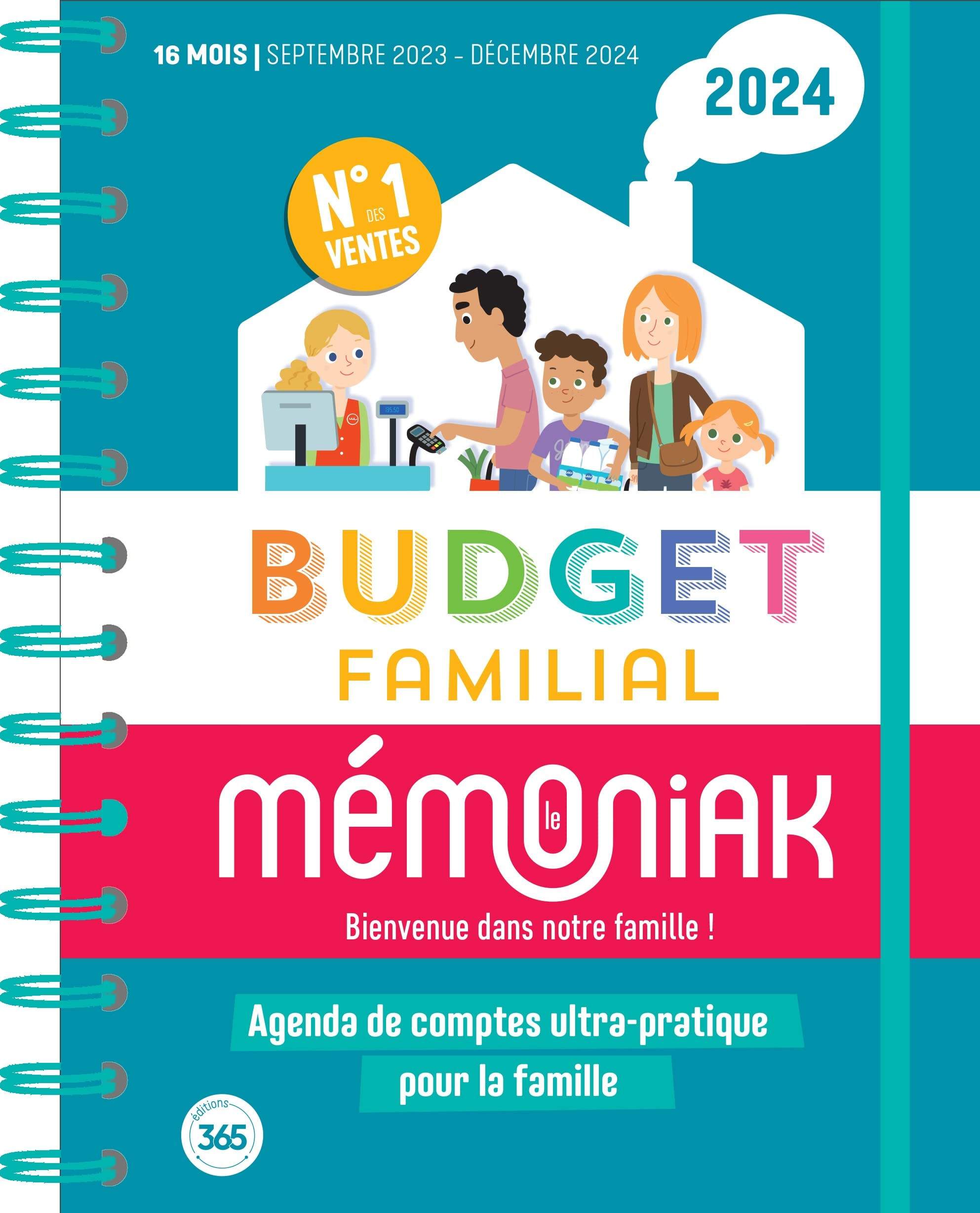Budget familial 2024 : 16 mois, de septembre 2023 à décembre 2024 : tous les outils pour s'organiser