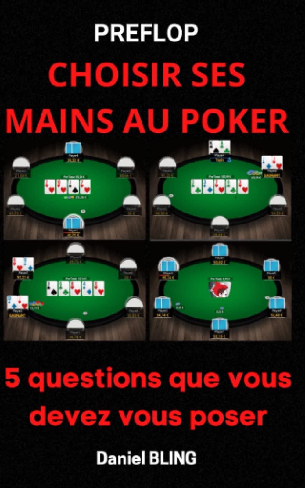 Preflop Choisir ses mains au poker: Surpasser vos adversaires : 5 questions que vous devez vous pose