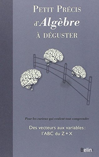 Petit précis d'algèbre à déguster