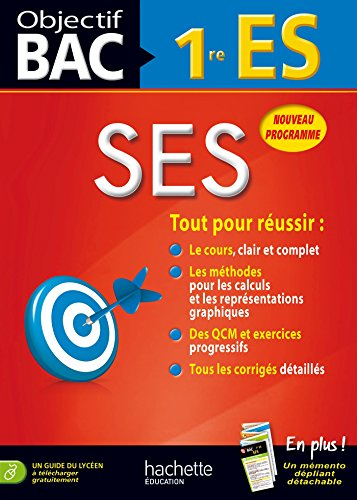 SES 1re ES : nouveau programme