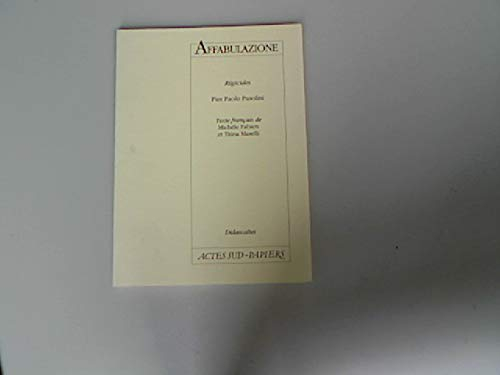 Affabulazione : régicides