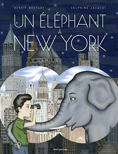 un éléphant à new york