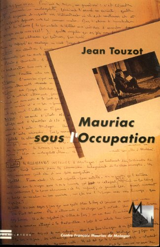 mauriac sous l'occupation