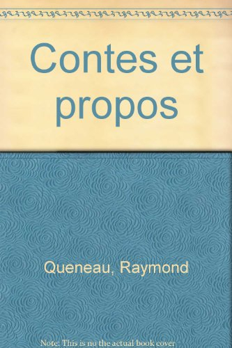 contes et propos