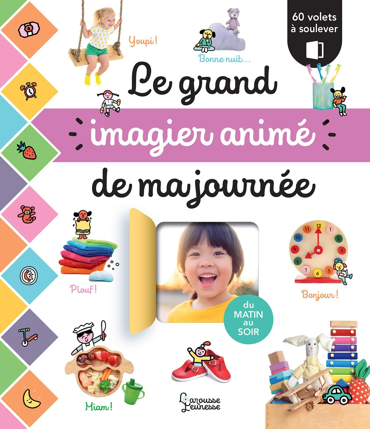 Le grand imagier animé de ma journée : du matin au soir