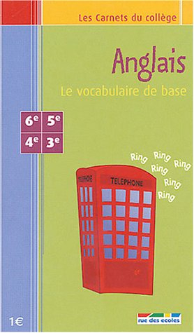 Vocabulaire anglais 6e-3e : les règles de base