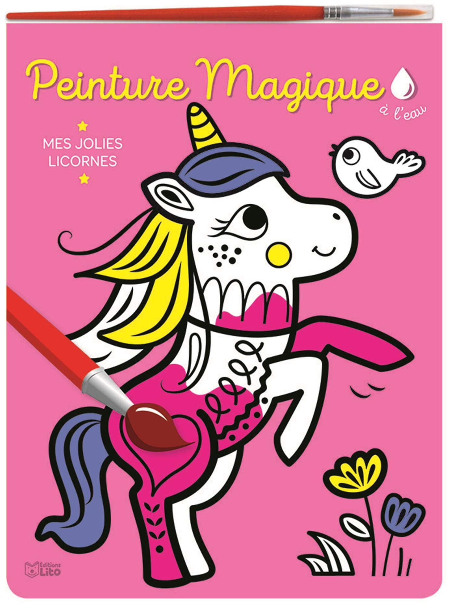 Mes jolies licornes : peinture magique à l'eau