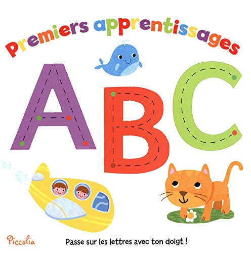 Abc : passe sur les lettres avec ton doigt !