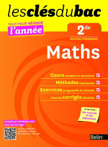 Maths 2de : nouveau programme