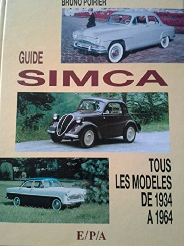 Guide Simca : 1934-1964