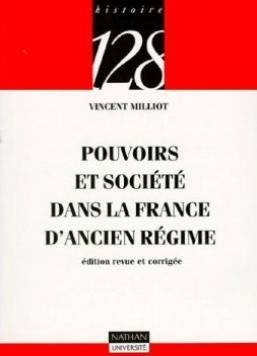 pouvoirs et société dans la france d'ancien régime