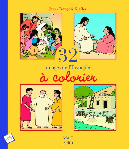 32 images de l'Evangile à colorier