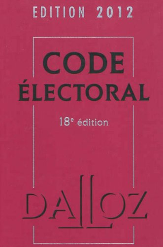 Code électoral 2012