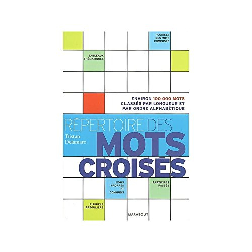 Répertoire des mots croisés