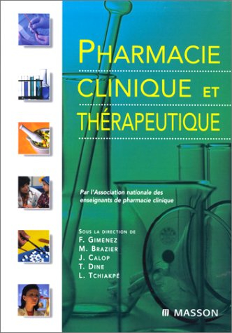 Pharmacie clinique et thérapeutique
