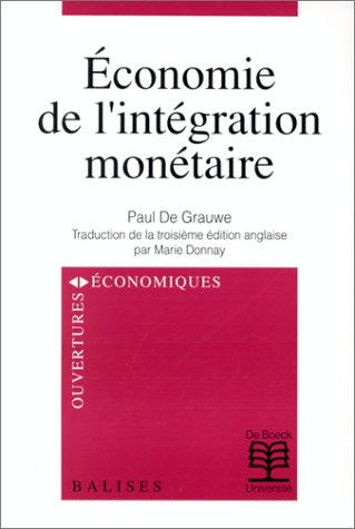 Economie de l'intégration monétaire