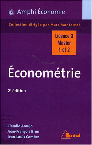 Econométrie : licence 3, master 1 et 2