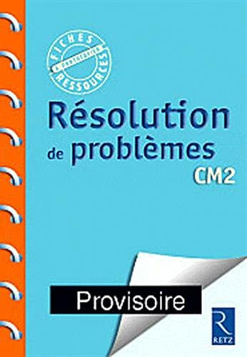 Résolution de problèmes CM2