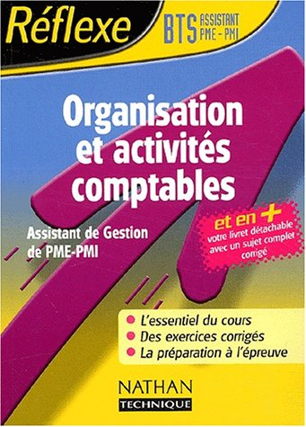 Organisation et activités comptables : assistant de gestion de PME-PMI