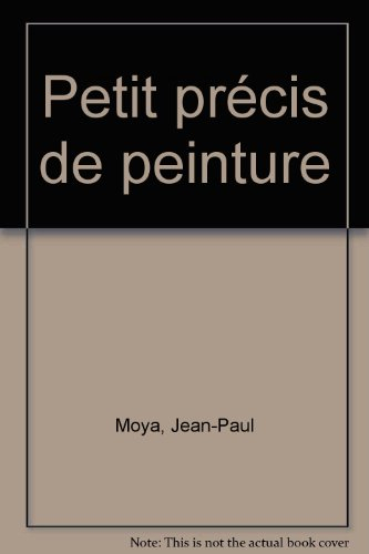 petit précis de peinture