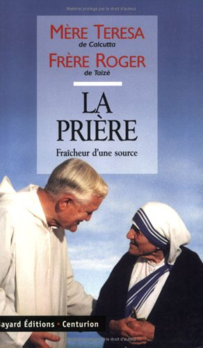 la prière : fraîcheur d'une source