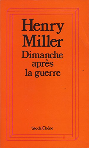 Dimanche après la guerre