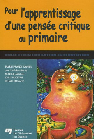 Pour l'apprentissage d'une pensée critique au primaire