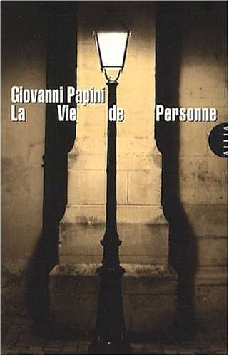 La vie de personne