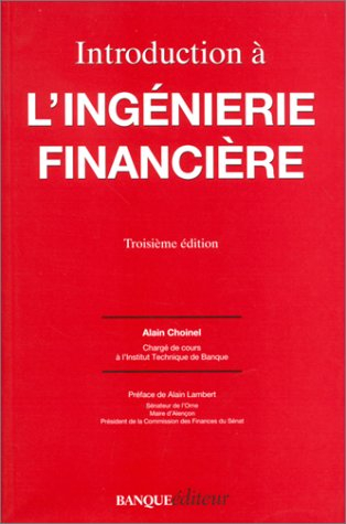 Introduction à l'ingénierie financière