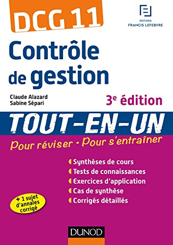 Contrôle de gestion, DCG 11 : tout-en-un
