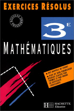Mathématiques, 3e